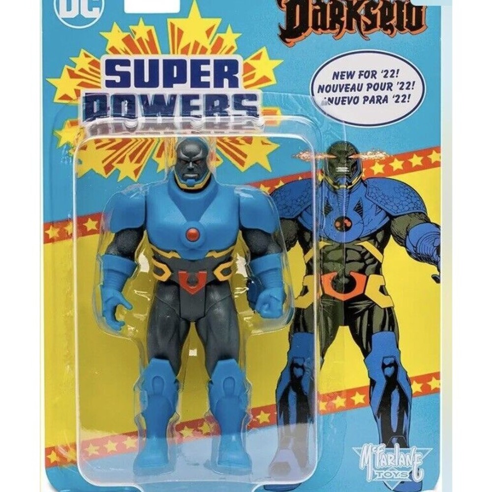 NEW Darkseid DC Super Powers Action Figure 2022 McFarlane Toys In Hand Comics